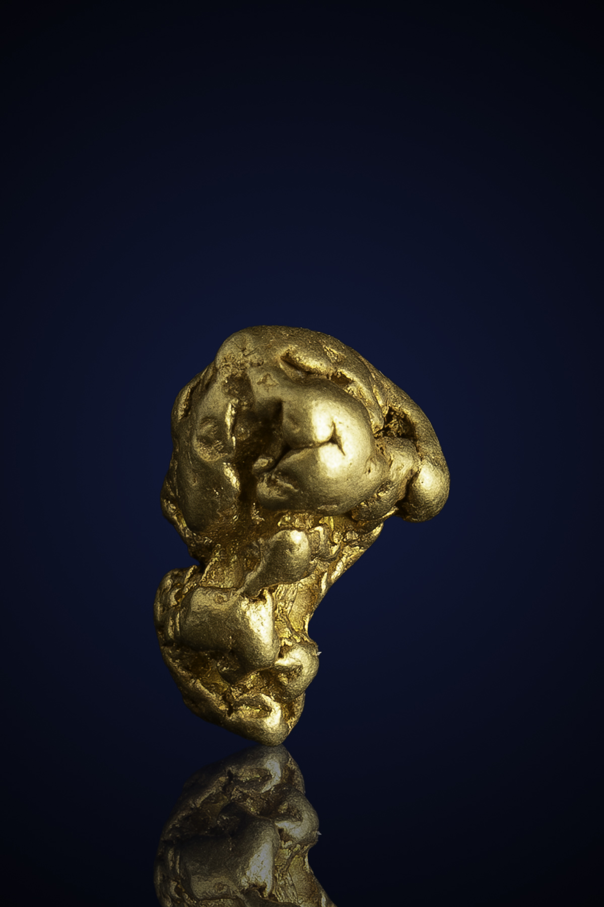 (image for) Exceptional, Organic Natural Gold Nugget - Alaska - 2.22 grams