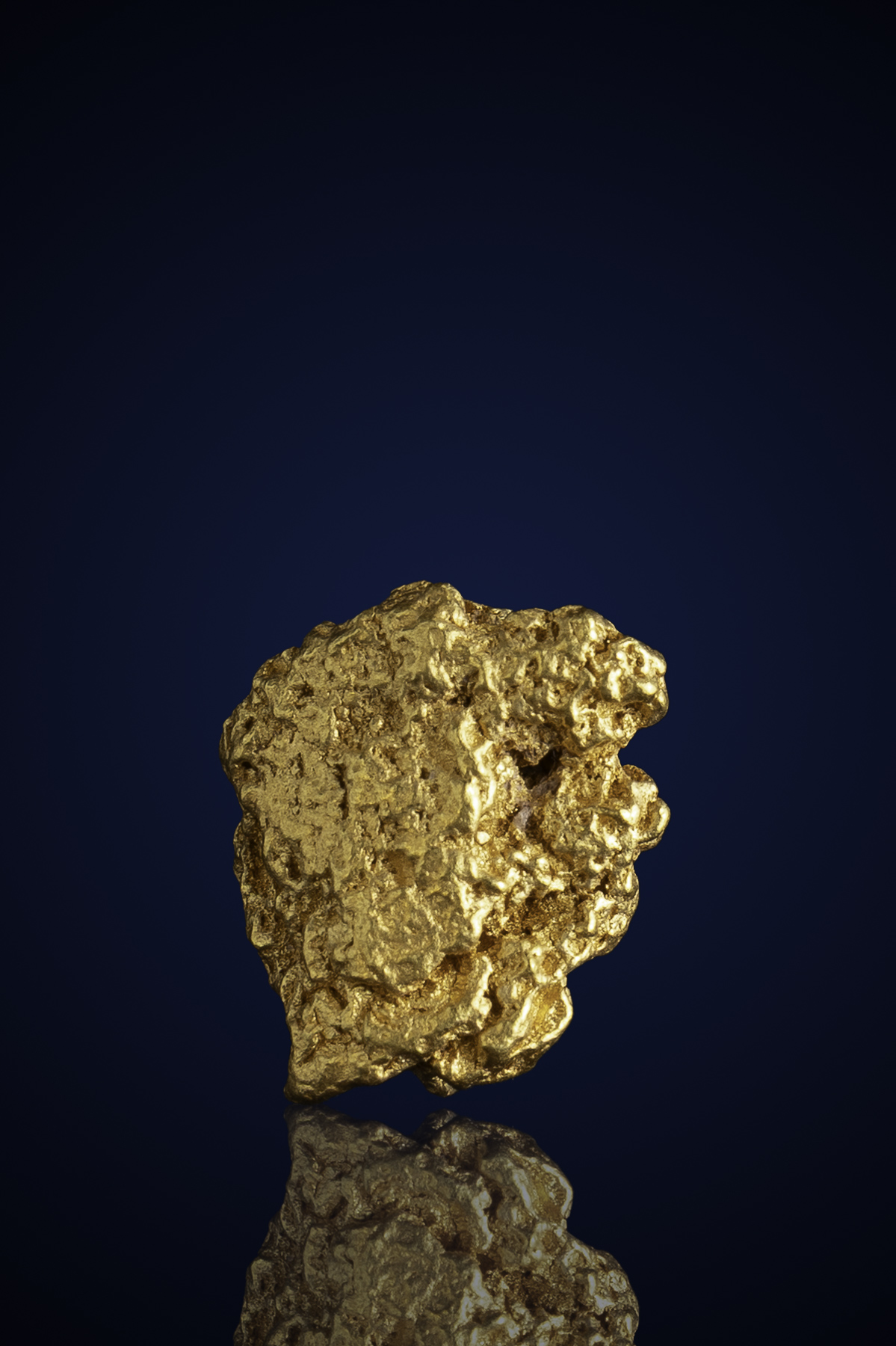 (image for) Radiant, Textured Natural Gold Nugget - Alaska - 1.89 grams