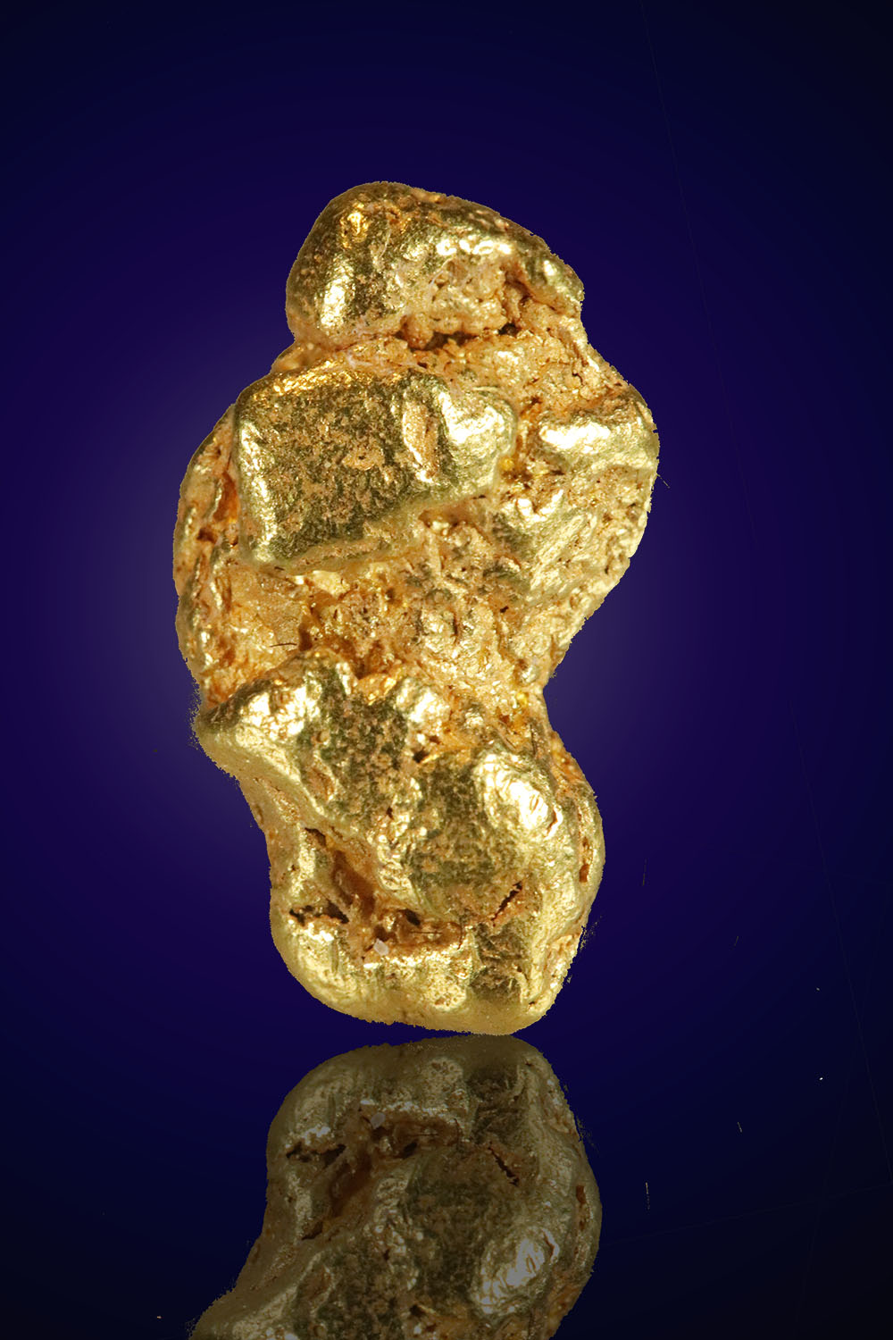 (image for) Oblong And Detailed Alaska Gold Nugget