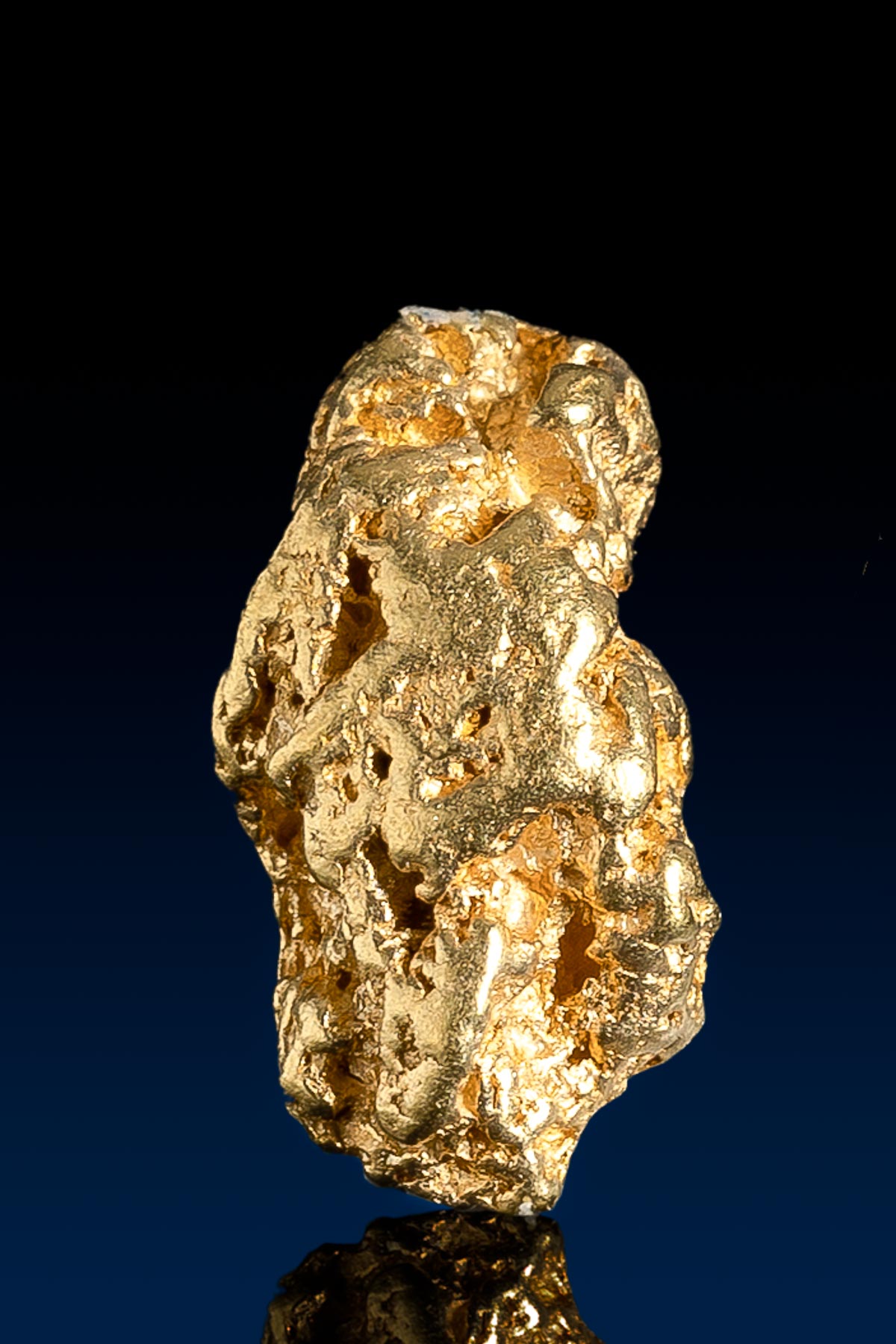 Long Tubular Natural Alaskan Gold Nugget - 2021 Mining Season