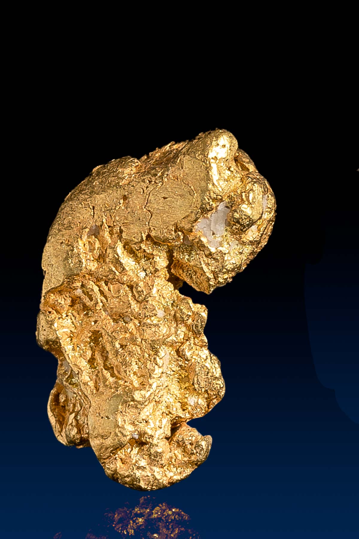 Long Rugged Natural Alaska Gold Nugget