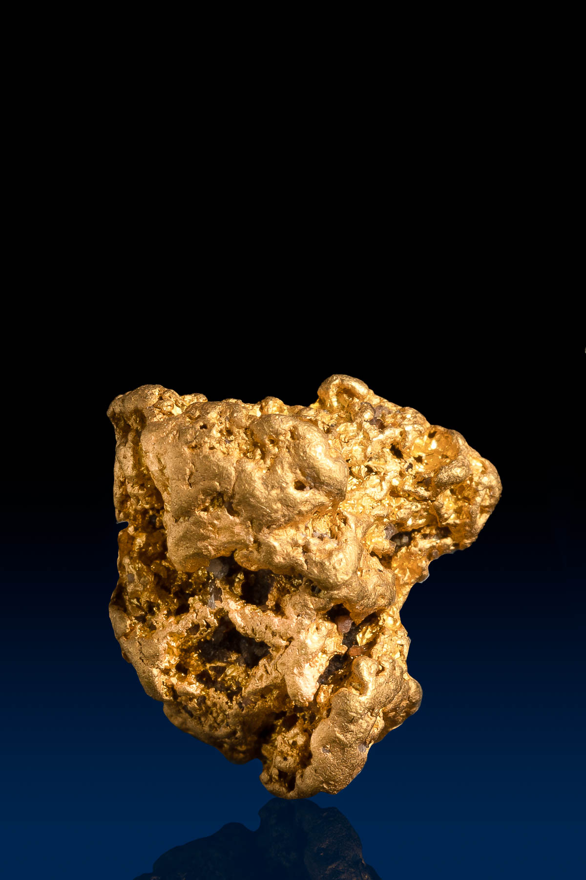 Square of Arizona Natural Gold Nugget - 3.39 grams