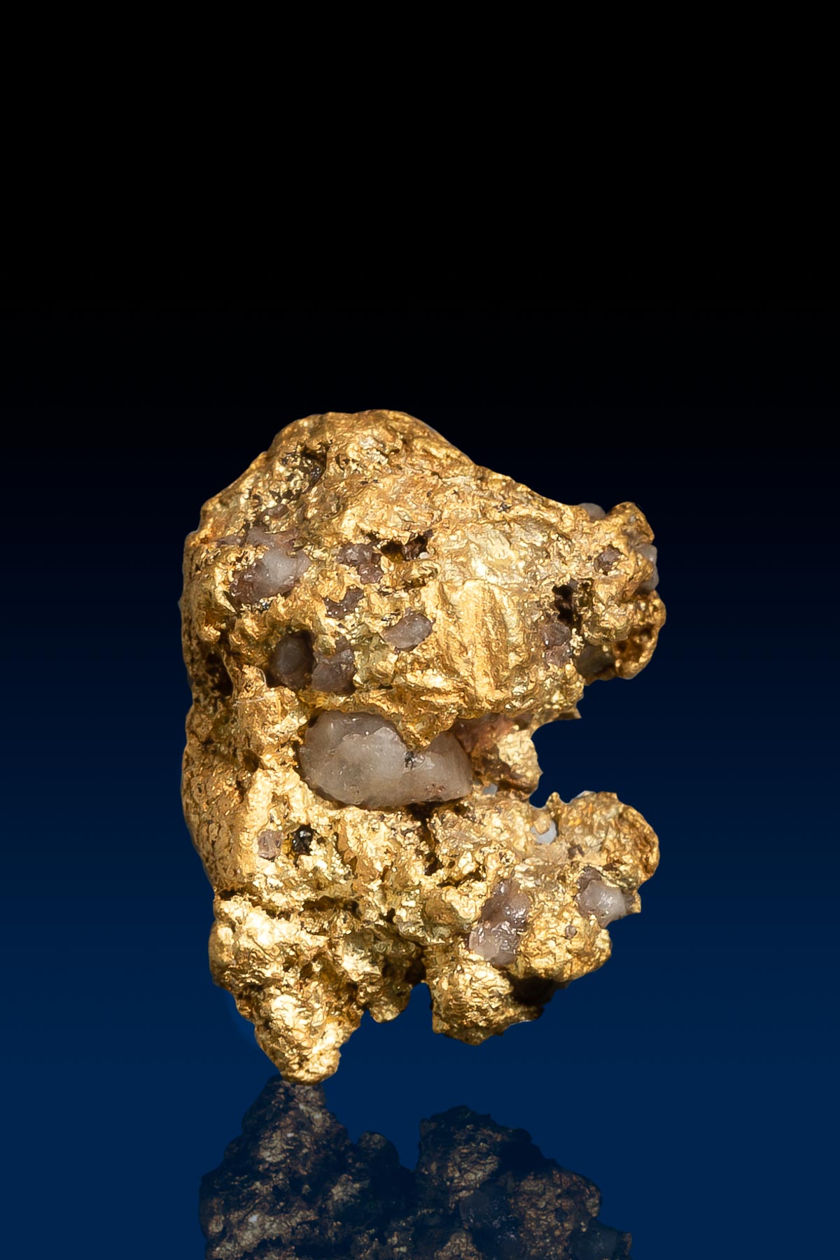 The Mouth Arizona Natural Gold Nugget - 1.29 grams
