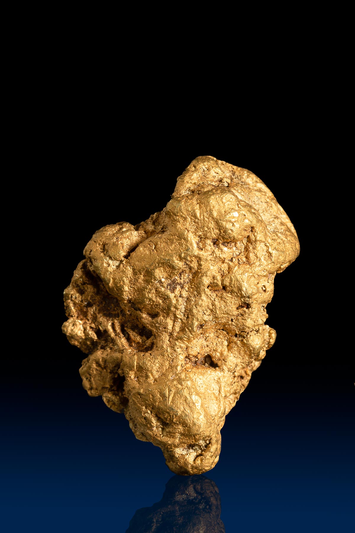Tall Humped Arizona Natural Gold Nugget - 13.25 grams