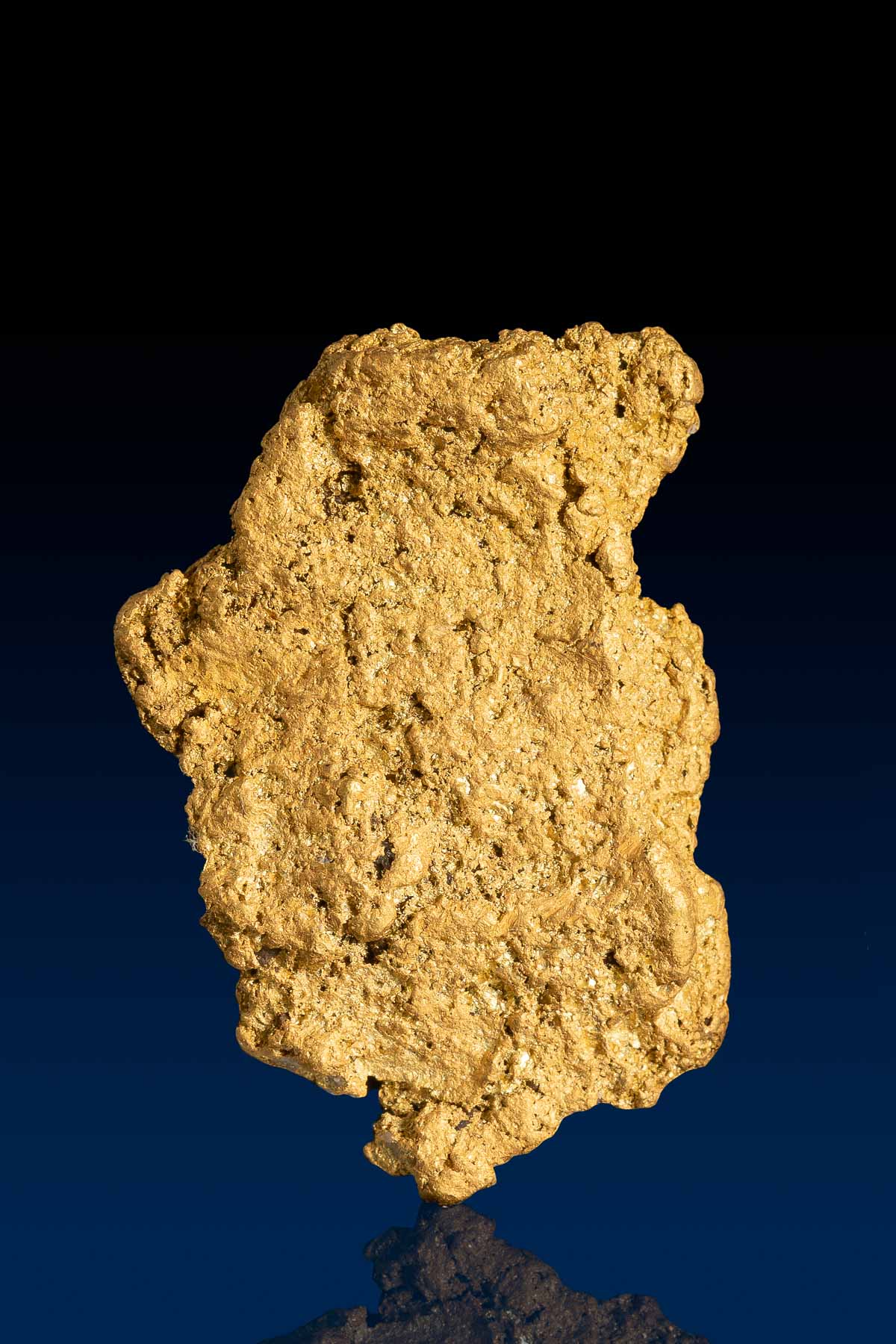 Tall Flat Arizona Natural Gold Nugget - 8.73 grams