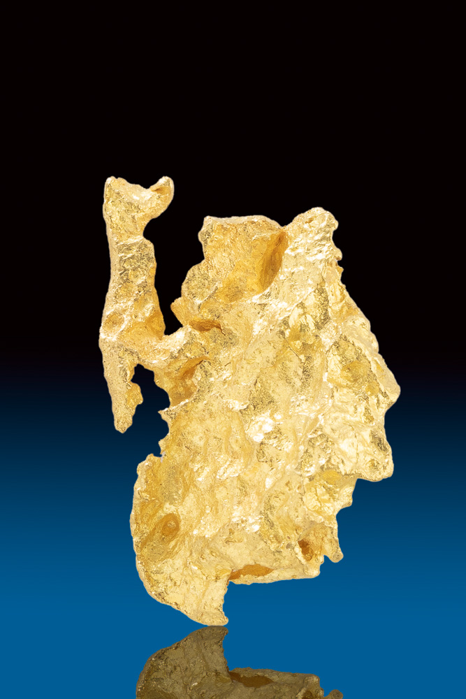 (image for) Salt Lake, Australia - Rare, Unusual Shape Gold Nugget