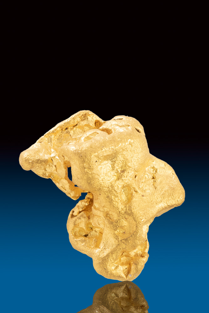 (image for) Smooth Texture - Jewelry Grade Gold Nugget From Australia - Click Image to Close