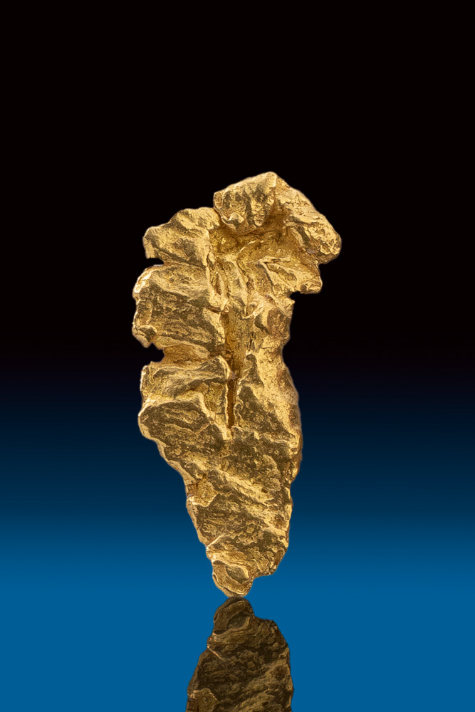 (image for) Beautiful Elongated Natural Gold Nugget from Australia