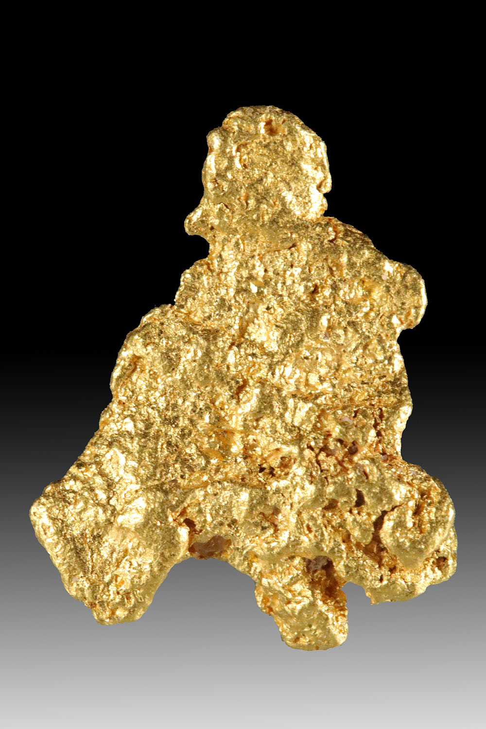 (image for) Wonderfully Textured Natural Australian Gold Nugget - Click Image to Close