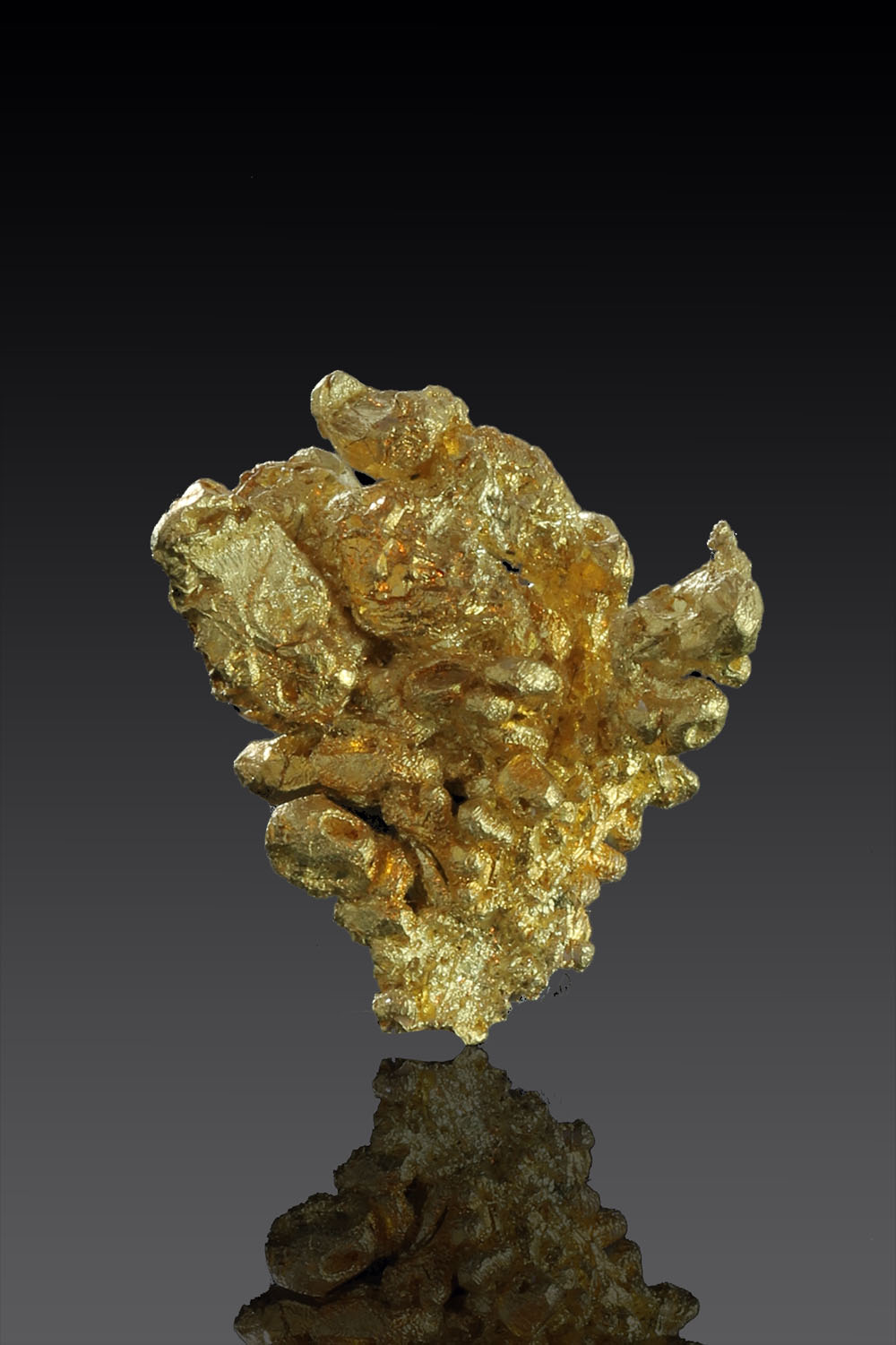 (image for) Brilliant Gold Crystal Cluster -Colorado Quartz Mine, California