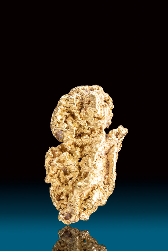 Chunky Unique Natural Gold Nugget from Park County, CO 171.00