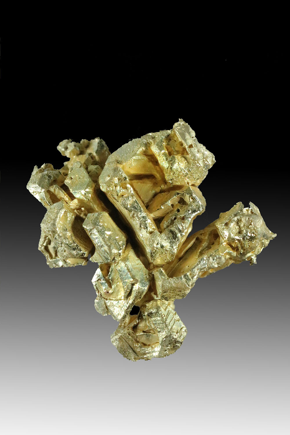 (image for) Sharp and Faceted - An Exceptional Gold Crystal Specimen