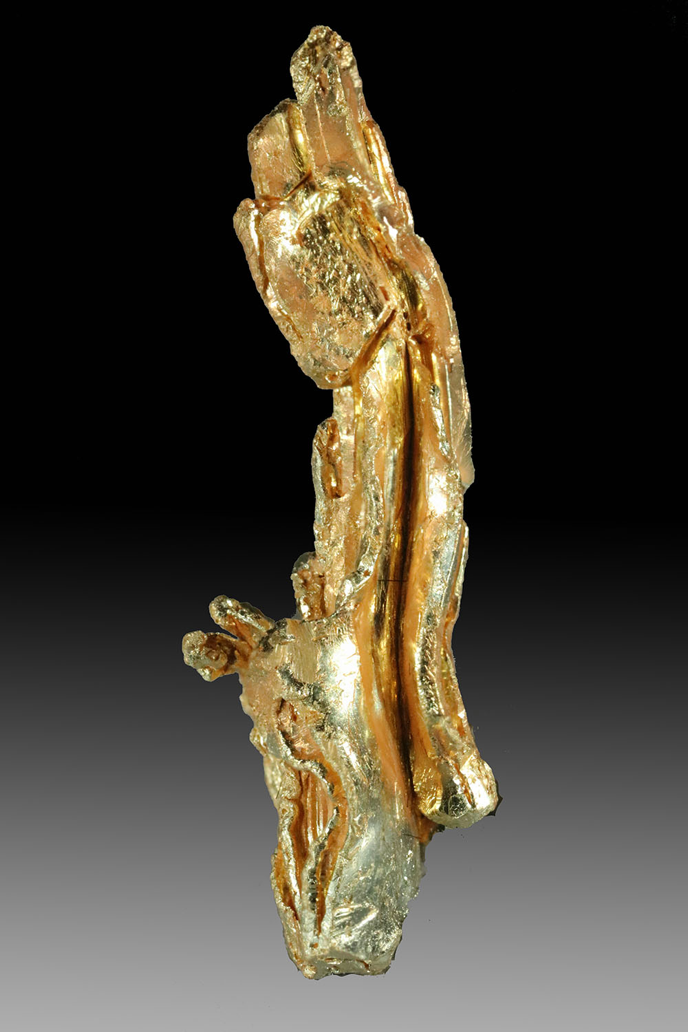 (image for) Long and Well Formed Gold Crystal from Round Mountain