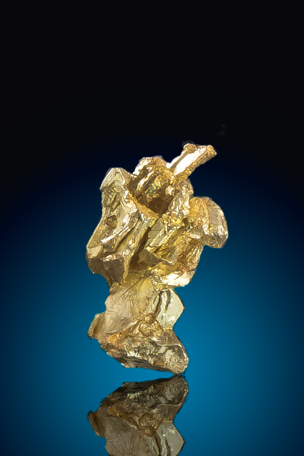 (image for) Superb Gold Nugget Crystal - Round Mountain Gold Mine