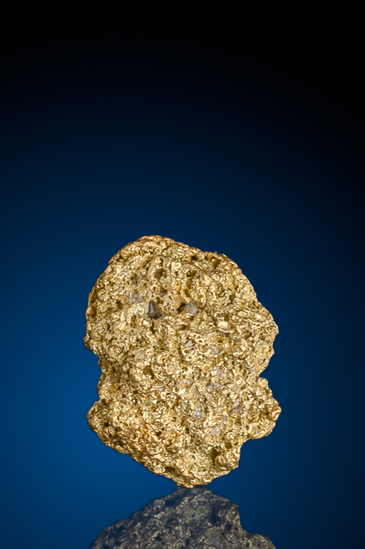 Beautiful Textured Natural Gold Nugget from the Ten Mile District of ...