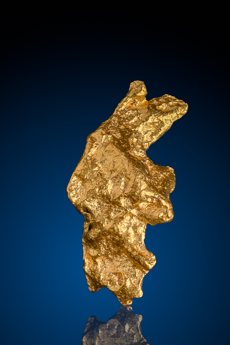 (image for) Unique Shape - Beautiful Gold Nugget from Fairbanks, Alaska - 5.03 grams