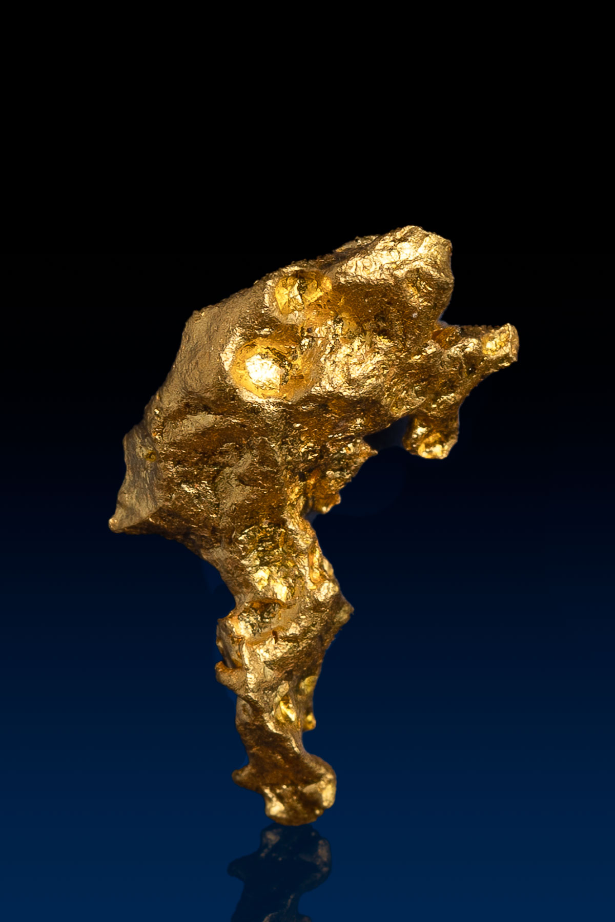 Long Legged Australian Natural Gold Nugget - 2.36 grams