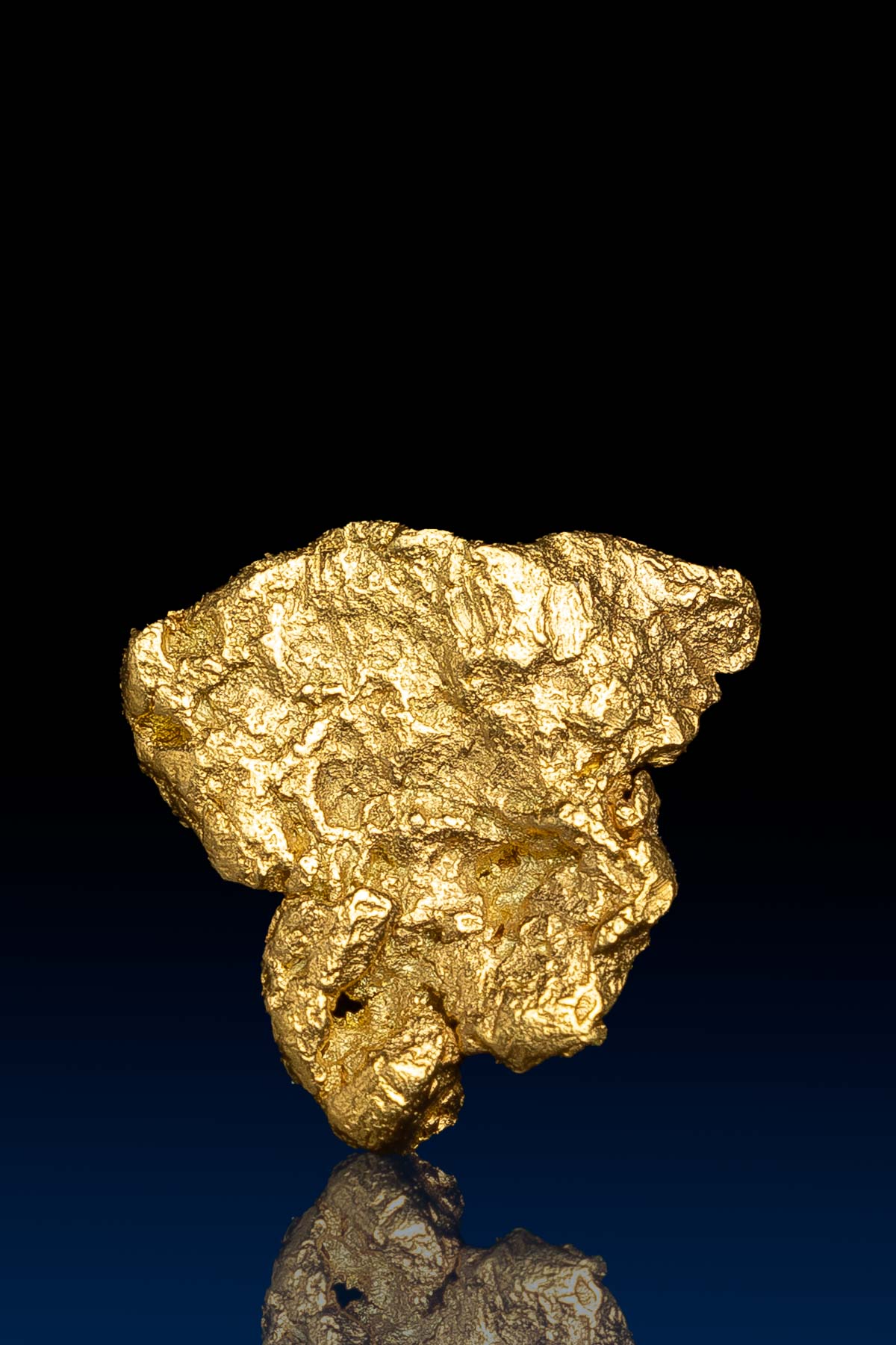 Triangular Natural Gold Nugget - 2022 Alaska Mining Season