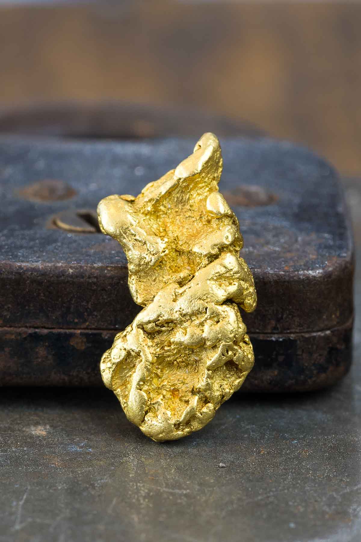 Long and Intricate Natural Gold Nugget from The Rye Patch, NV 890.00