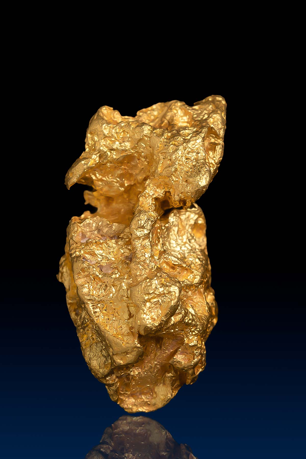 Long, Intricate and Chunky Gold Nugget from Alta Floresta, BR [RB1076 ...