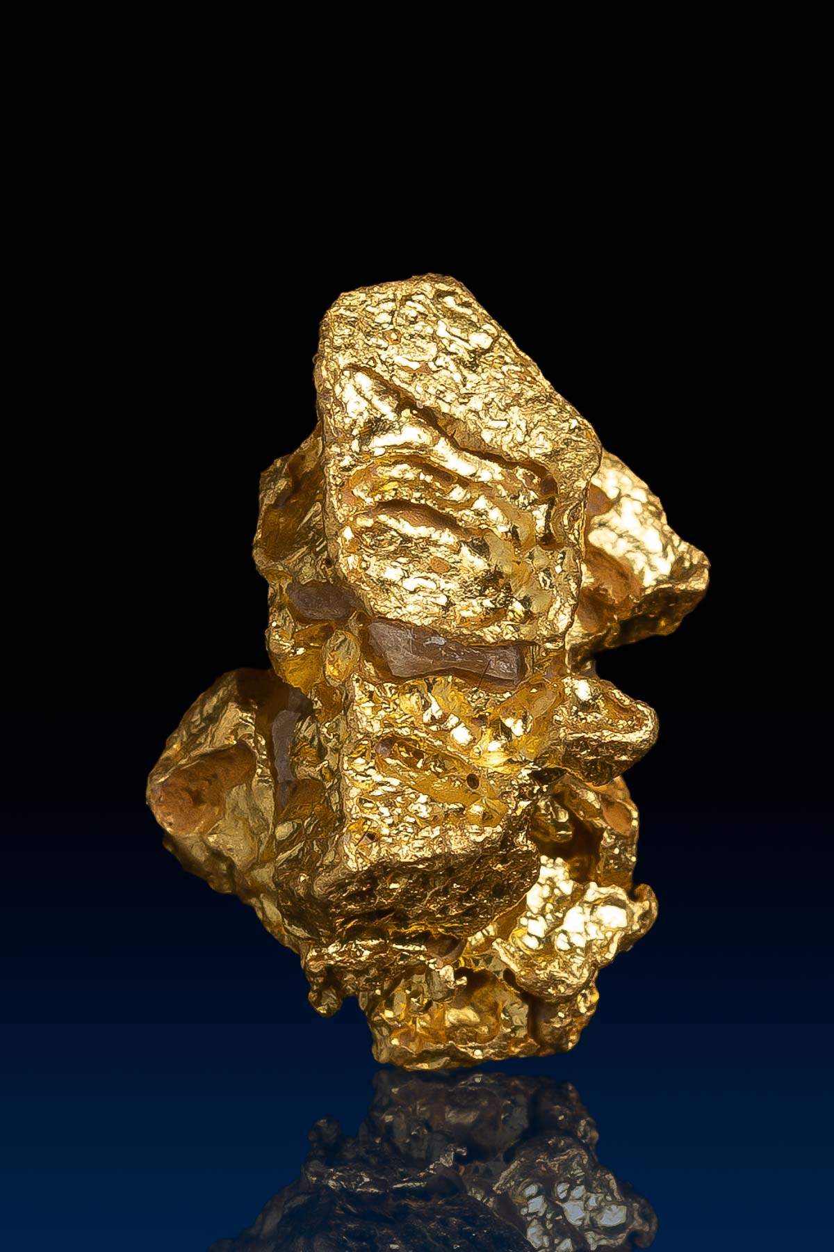 Sharp and Wel Gold Crystal Nugget - Alta Floresta, BR