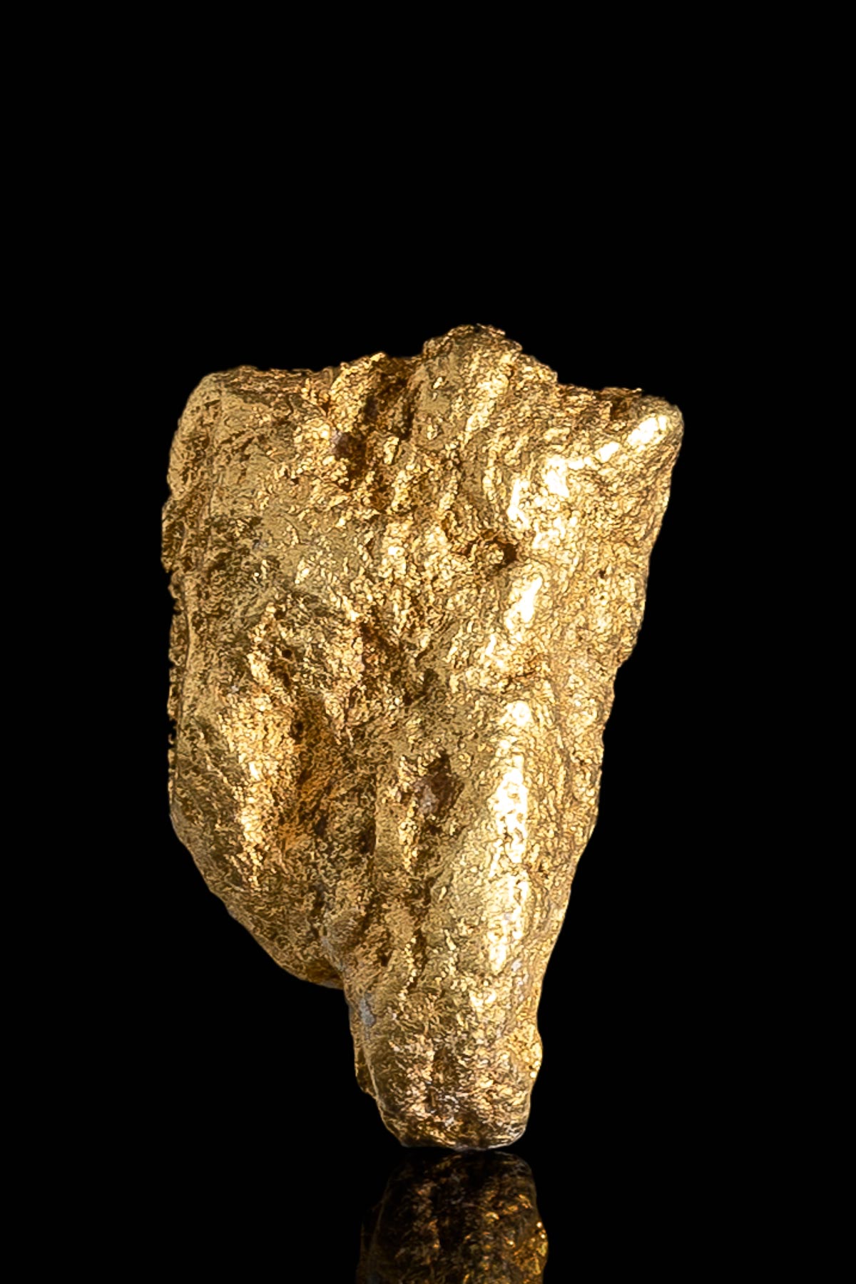 Triangle Shaped Natural Alaska Gold Nugget - 3.25 grams