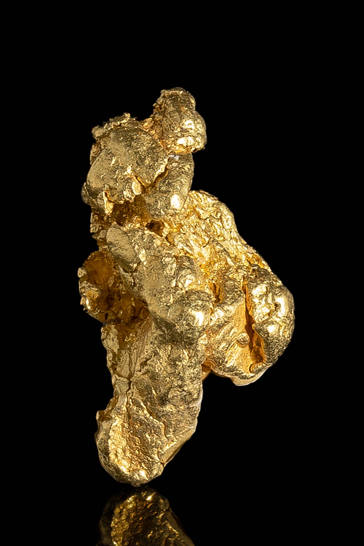 Interesting Shaped Natural Alaska Gold Nugget - 3.44 grams