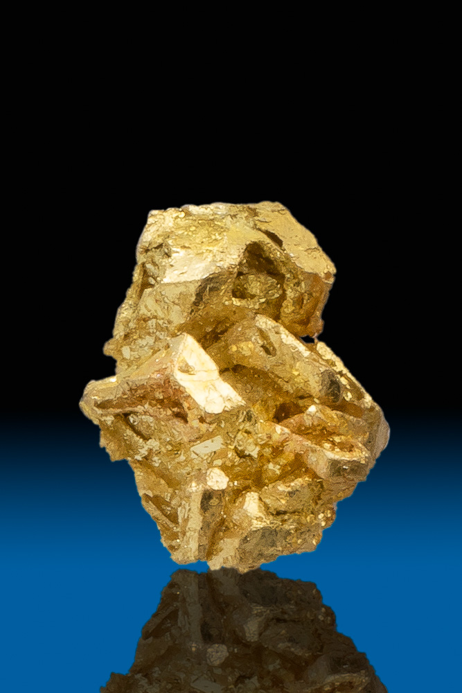 (image for) Unique "Rabbit Ears" Shaped Gold Nugget Crystal - Nevada