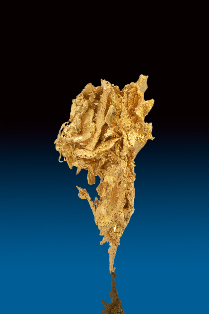 (image for) Beautifully Detailed Gold Crystal Nugget from Round Mountain