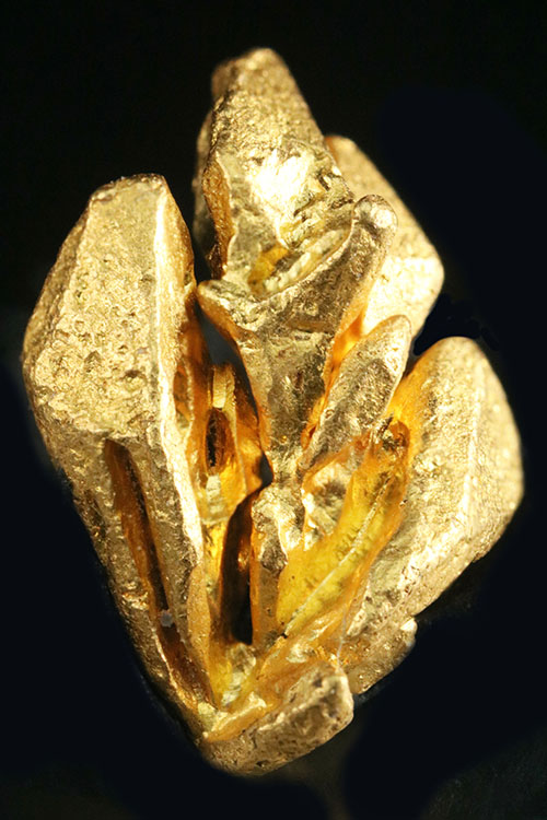 (image for) Venezuela Gold Crystal - Floral Form