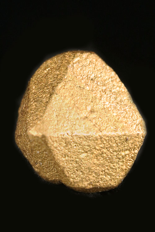 (image for) Small Faceted Gold Crystal from Venezuela