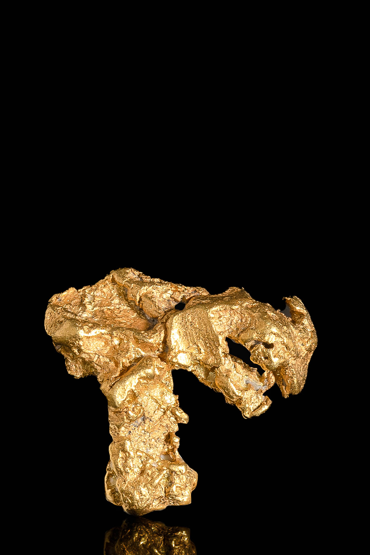Multi-faceted Interesting Natural Yukon Gold Nugget - 4.50 grams