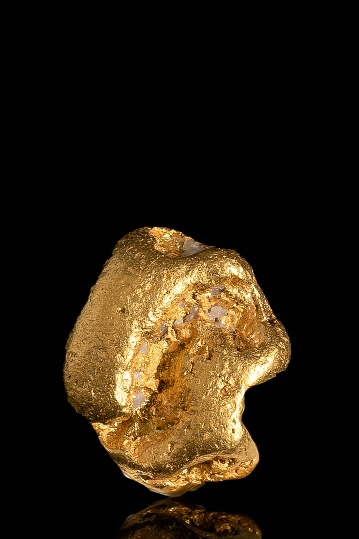 Round River Smooth Natural Yukon Gold Nugget - 4.65 grams