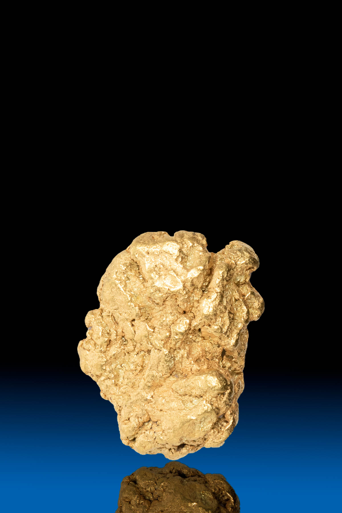 Pocketed Flat Natural Yukon Gold Nugget - 3.94 grams