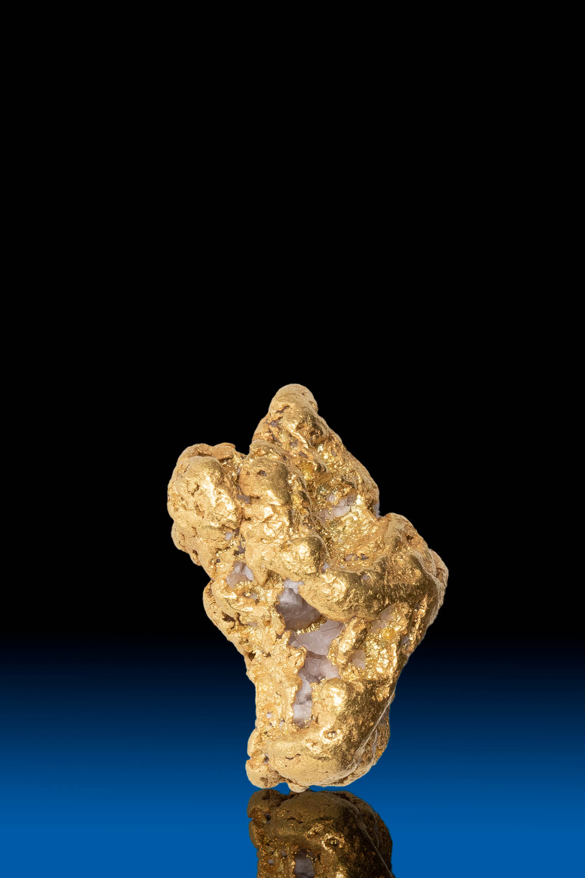 Chunky Rugged Yukon Natural Gold Nugget - 4.49 grams