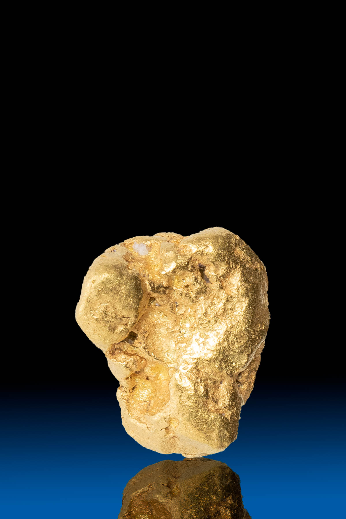 Chunky Round Natural Yukon Gold Nugget - 4.53 grams
