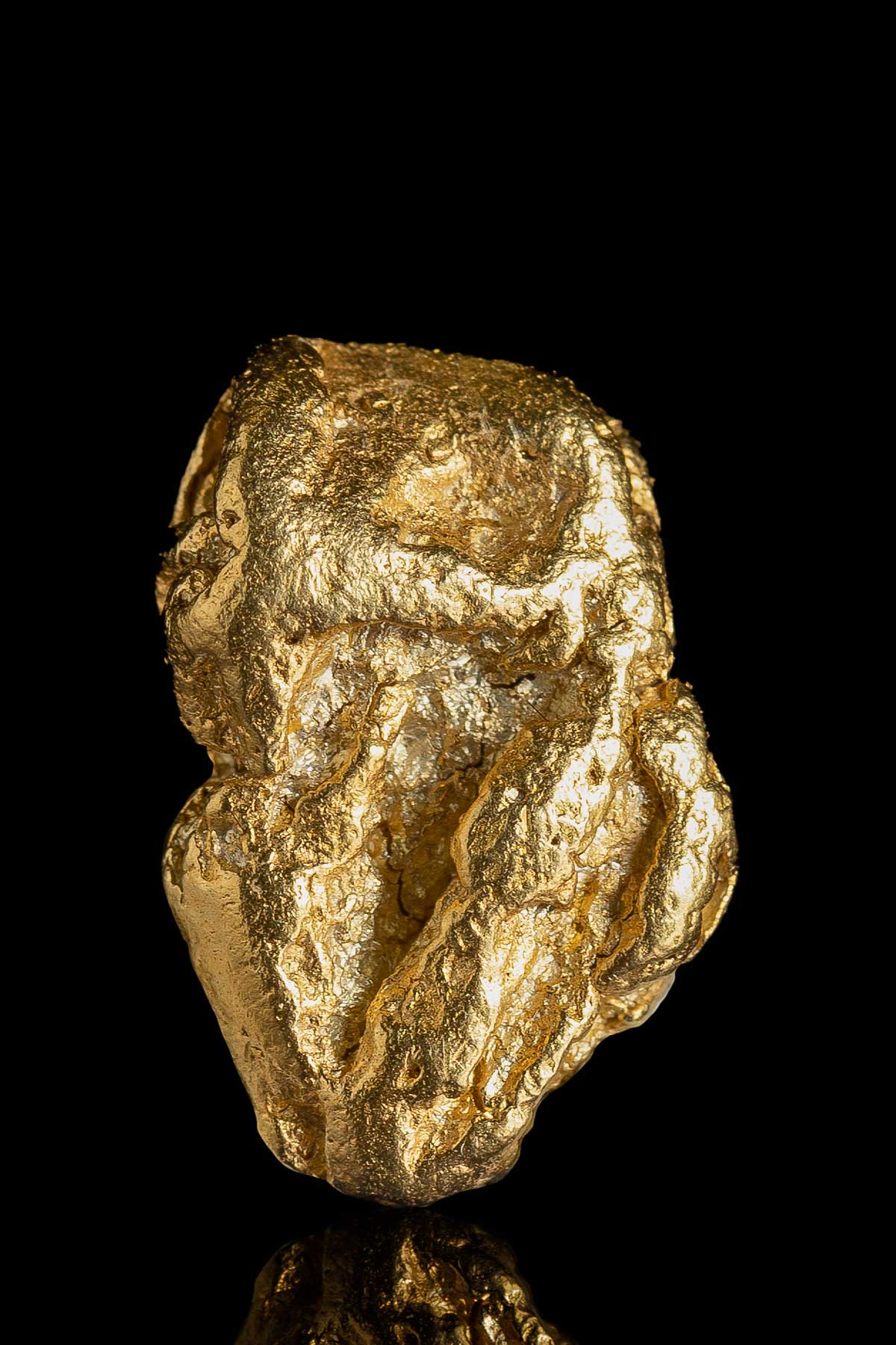 Shiny and Shapely Yukon Natural Gold Nugget - 3.4 grams